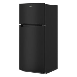 Whirlpool 16.3-cu ft Counter-Depth Top-Freezer Refrigerator ( Black )