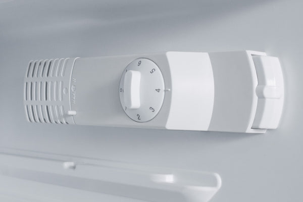 Summit Appliance 5.5-cu ft Built-In Mini Fridge ( Panel-ready door and black cabinet )