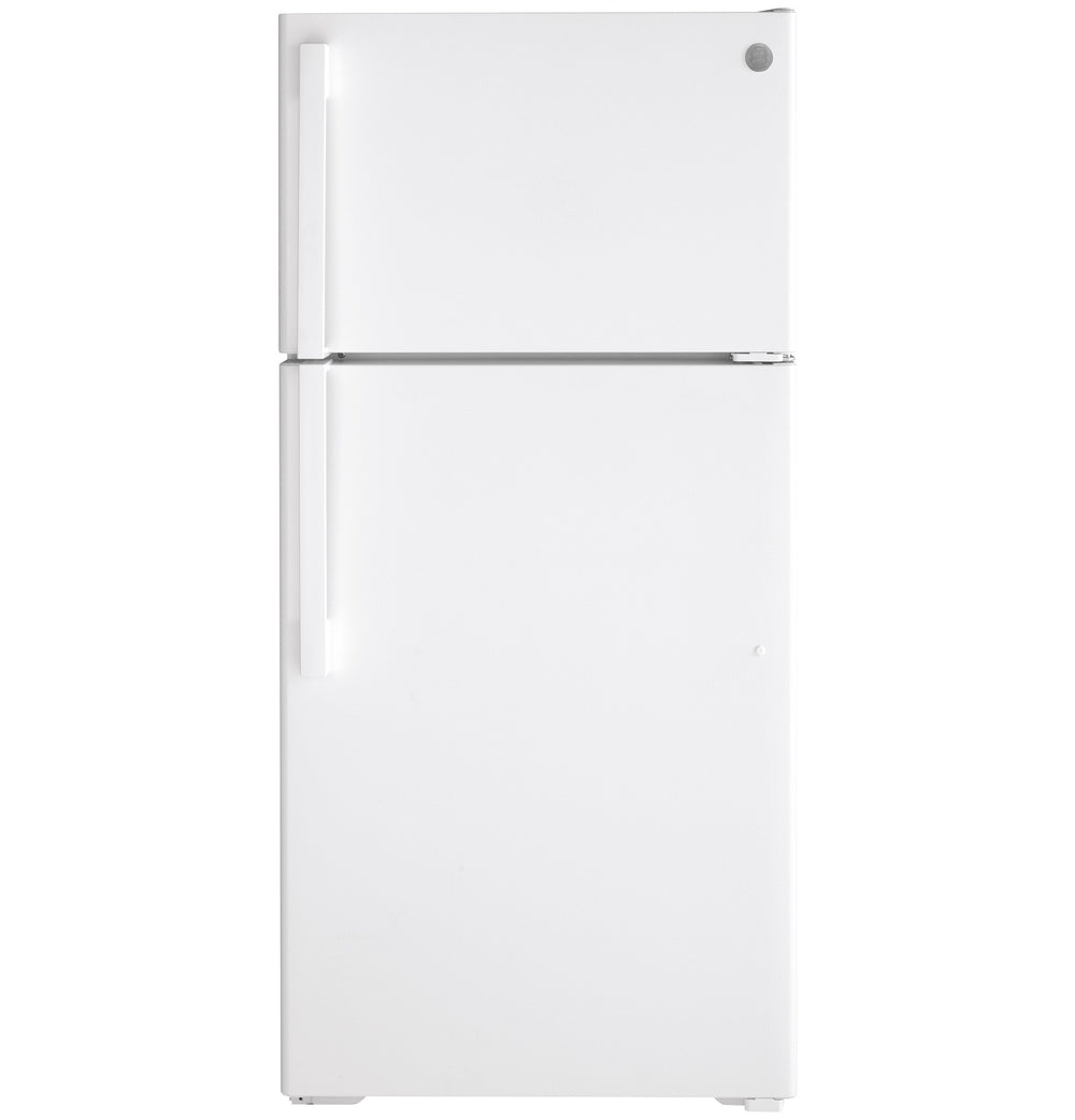 GE 15.6-cu ft Top-Freezer Refrigerator ( White )