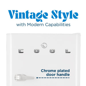 Commercial Cool 4.5-cu ft Built-In Mini Fridge with Freezer ( White )