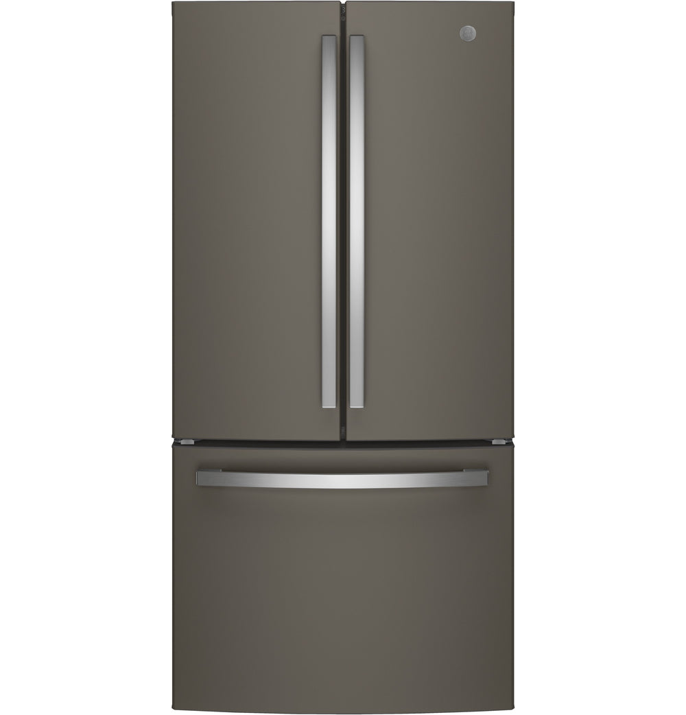 GE Standard-Depth 24.8-cu ft 3 -Door French Door Refrigerator with Ice Maker with Water Dispenser ( Slate ) ENERGY STAR Certified
