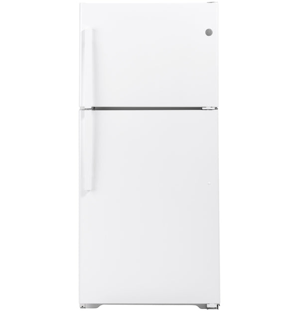 GE Garage Ready 19.1-cu ft Top-Freezer Refrigerator ( White ) Garage Ready