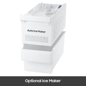 Samsung Garage Ready 17.5-cu ft Top-Freezer Refrigerator Smart Compatible ( Fingerprint Resistant Stainless Steel ) Garage Ready ENERGY STAR Certified