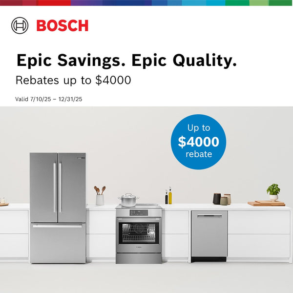Bosch Counter-Depth 22-cu ft 3 -Door Smart Compatible French Door Refrigerator with Ice Maker with Ice Dispenser ( Stainless Steel ) ENERGY STAR Certified