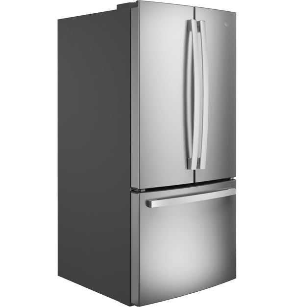 GE Standard-Depth 24.8-cu ft 3 -Door French Door Refrigerator with Ice Maker with Water Dispenser ( Stainless Steel ) ENERGY STAR Certified