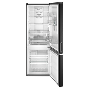 Whirlpool Garage-Ready 12.9-cu ft Counter-Depth Bottom-Freezer Refrigerator Ice Maker Optional (sold separately) ( Black ) Garage Ready