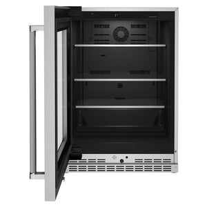 KitchenAid 5.2-cu ft Built-In Mini Fridge ( Stainless Steel )