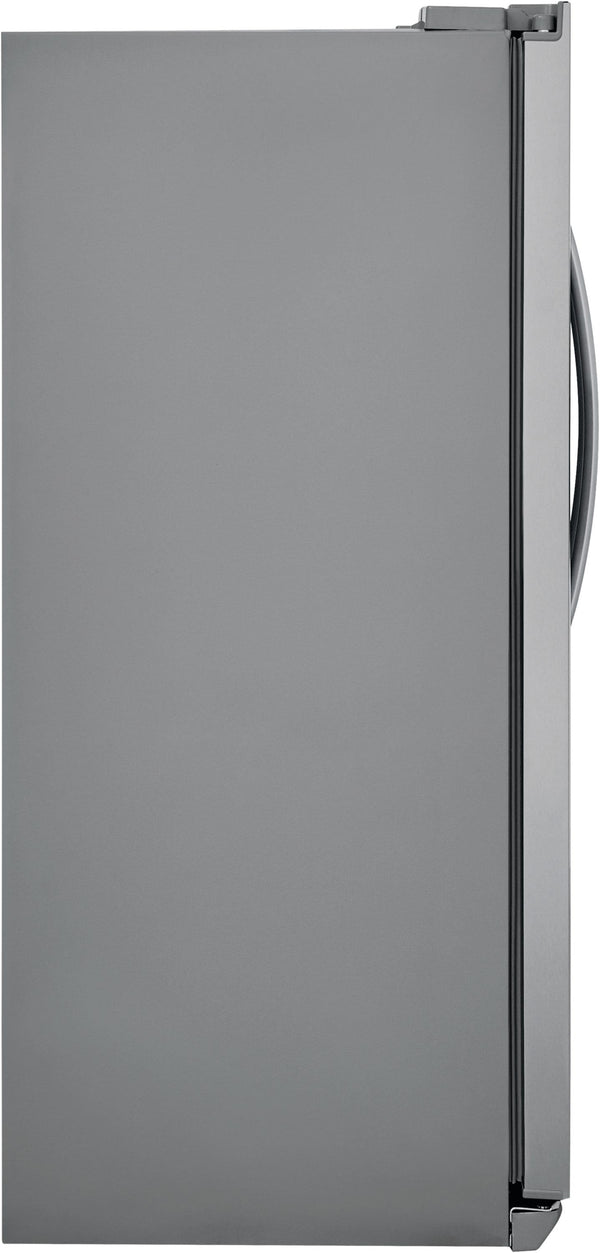 Frigidaire Gallery 25.6-cu ft Side-by-Side Refrigerator with Ice Maker ,Water and Ice Dispenser ( Fingerprint Resistant Stainless Steel ) ENERGY STAR Certified