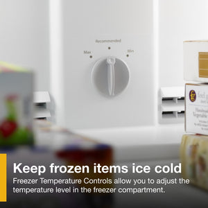 Whirlpool 14.3-cu ft Top-Freezer Refrigerator ( Black )