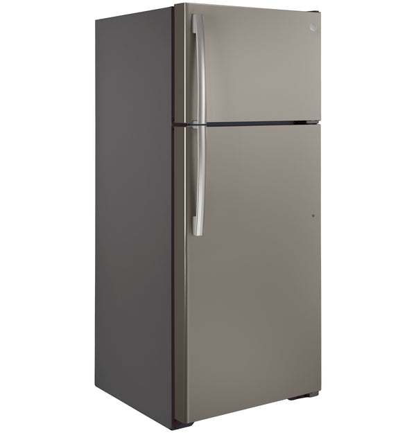 GE 17.5-cu ft Top-Freezer Refrigerator ( Slate ) ENERGY STAR Certified