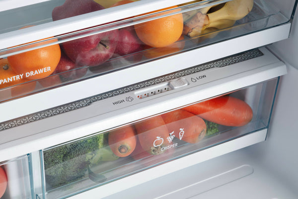 Kenmore Counter-Depth 20.3-cu ft 3 -Door French Door Refrigerator with Ice Maker ( Stainless Steel ) ENERGY STAR Certified