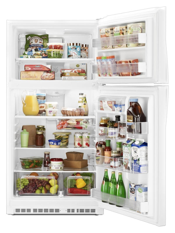 Whirlpool 21.3-cu ft Top-Freezer Refrigerator ( White ) ENERGY STAR Certified