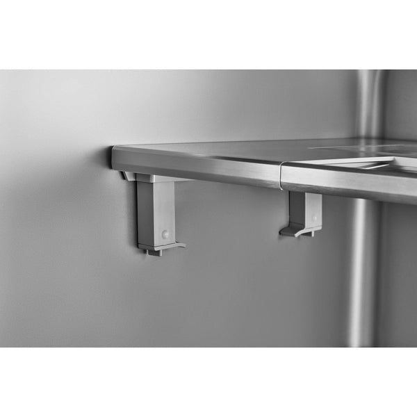 KitchenAid Counter-Depth 19.4-cu ft 4 -Door French Door Refrigerator with Ice Maker with Water and Ice Dispenser ( Fingerprint Resistant Stainless Steel ) ENERGY STAR Certified