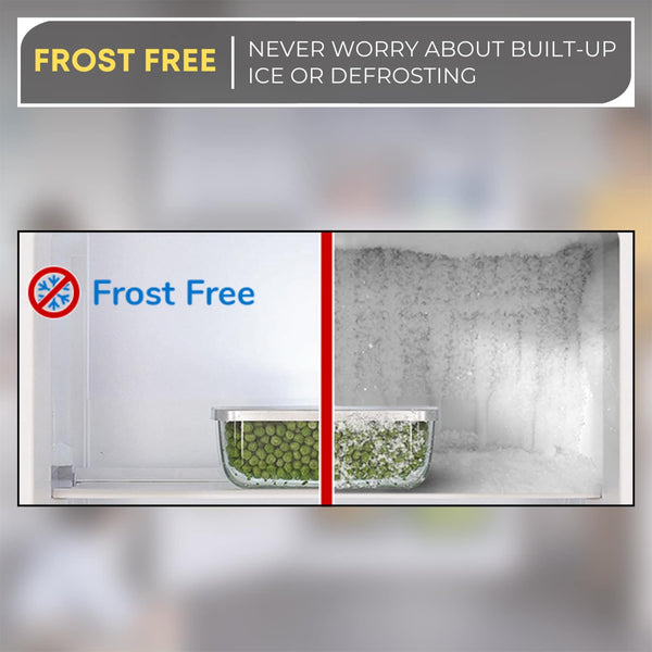 ConServ Reversible Door with Built-in Ice Maker 21-cu ft Top-Freezer Refrigerator with Ice Maker ( Stainless ) ENERGY STAR Certified