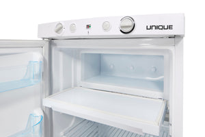 UNIQUE Off-Grid 3.4-cu ft Mini Fridge with Freezer ( White )