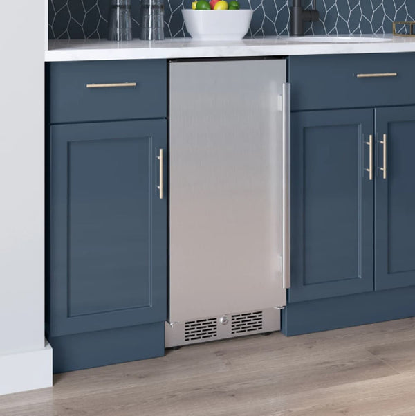 Avallon 3.35-cu ft Mini Fridge ( Stainless Steel )