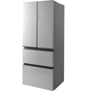 Haier Counter-Depth 14.5-cu ft 4 -Door French Door Refrigerator Optional (sold separately) ( Stainless Steel )