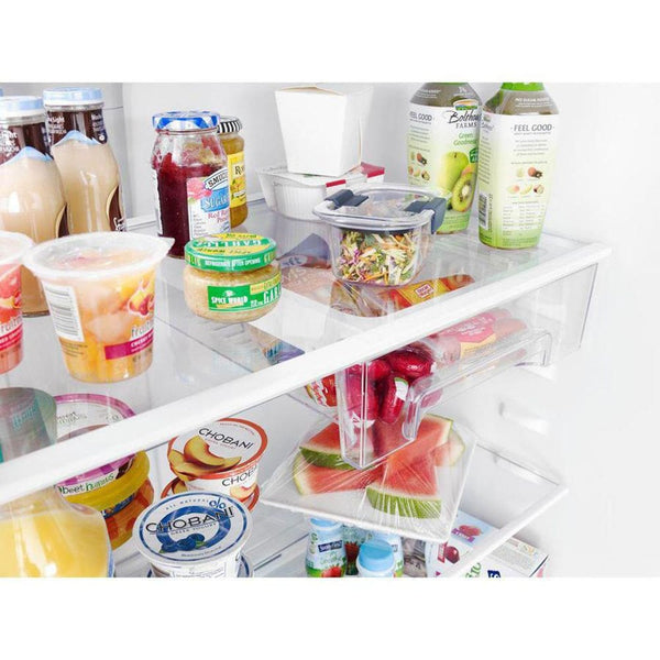 Whirlpool 21.3-cu ft Top-Freezer Refrigerator ( Fingerprint Resistant Stainless Steel ) ENERGY STAR Certified