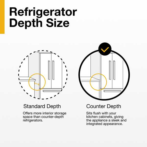 Whirlpool Counter-Depth 19.4-cu ft 4 -Door French Door Refrigerator with Ice Maker ( Fingerprint-Resistant Stainless Finish ) ENERGY STAR Certified
