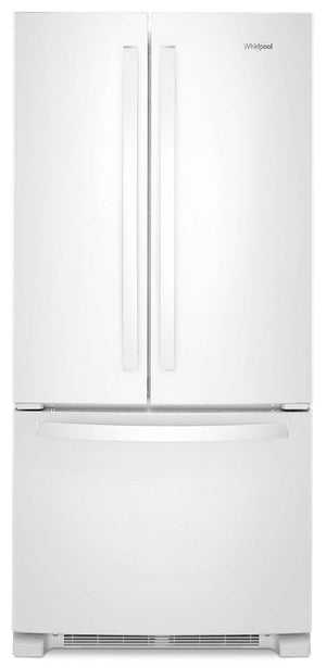 Whirlpool Standard-Depth 22.1-cu ft 3 -Door French Door Refrigerator ( White ) ENERGY STAR Certified
