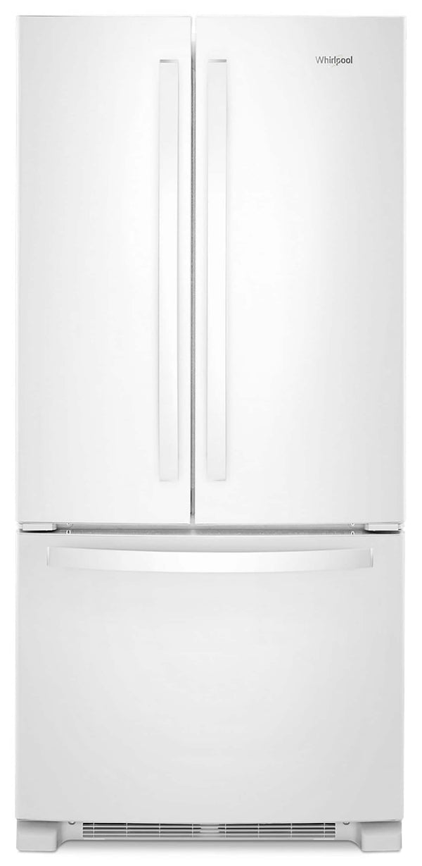 Whirlpool Standard-Depth 22.1-cu ft 3 -Door French Door Refrigerator ( White ) ENERGY STAR Certified