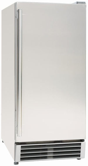 Maxx Ice 3-cu ft Built-In Mini Fridge ( Stainless Steel ) Garage Ready