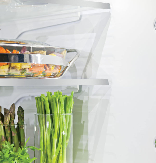 GE Counter-Depth 23.1-cu ft 3 -Door French Door Refrigerator with Ice Maker ( Slate ) ENERGY STAR Certified