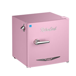 Upstreman 1.7-cu ft Retro Mini Fridge(Pink)ENERGY STAR