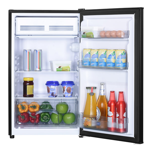 Danby 4.4-cu ft Mini Fridge with Freezer ( Black ) ENERGY STAR
