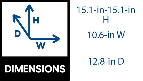 Cooluli Infinity 0.53-cu ft Mini Fridge ( Black )