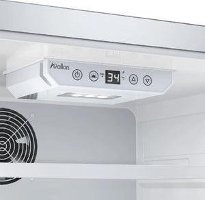 Avallon 3.35-cu ft Mini Fridge ( Stainless Steel )