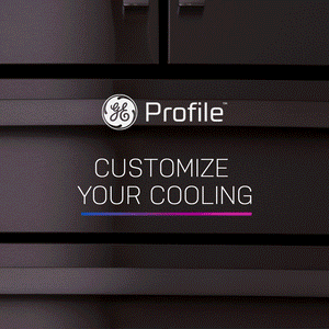 GE Profile Counter-Depth 23.2-cu ft 4 -Door Smart Compatible French Door Refrigerator with Ice Maker with Water Dispenser ( Stainless Steel ) ENERGY STAR Certified