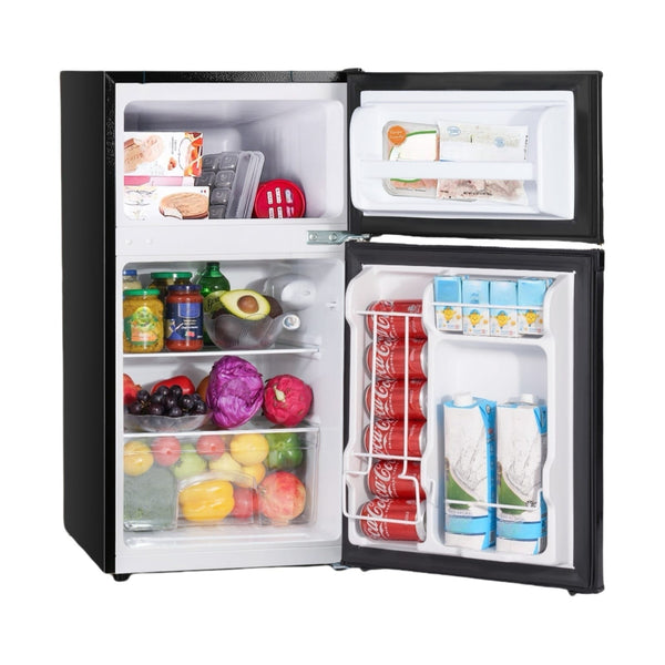 Upstreman 3.1-cu ft Mini Fridge with Freezer(Black)ENERGY STAR