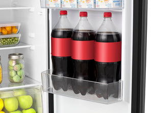 Hisense 4.4-cu ft Mini Fridge with Freezer ( Silver ) ENERGY STAR