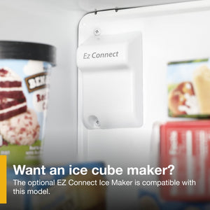 Whirlpool Flexible Storage Bin 17.6-cu ft Top-Freezer Refrigerator ( Black )