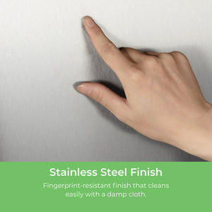 Kenmore 20-cu ft Counter-Depth Side-by-Side Refrigerator with Ice Maker ,Water and Ice Dispenser ( Stainless Steel ) ENERGY STAR Certified