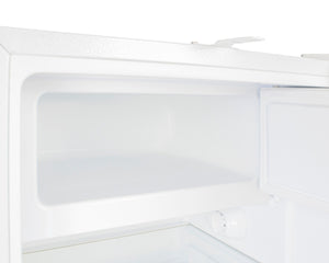 Summit Appliance 2.68-cu ft Built-In Mini Fridge with Freezer ( White )