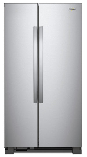 Whirlpool 25.1-cu ft Side-by-Side Refrigerator ( Stainless Steel )