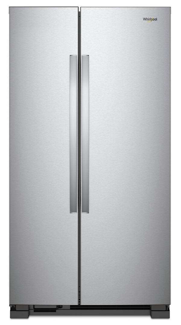 Whirlpool 25.1-cu ft Side-by-Side Refrigerator ( Stainless Steel )
