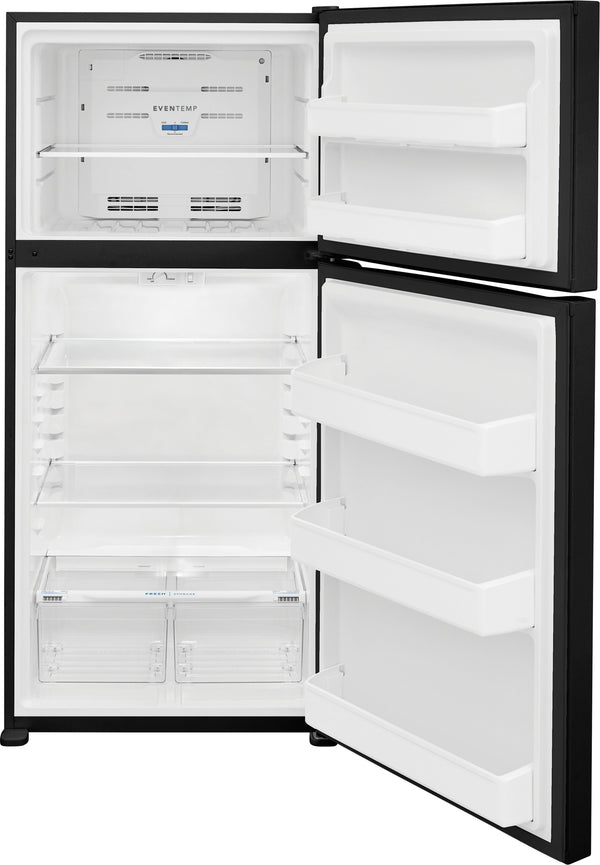 Frigidaire 18.3-cu ft Top-Freezer Refrigerator ( Black ) Garage Ready