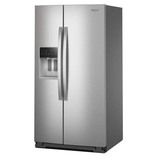 Whirlpool 28.7-cu ft Side-by-Side Refrigerator with Ice Maker ,Water and Ice Dispenser ( Fingerprint Resistant Stainless Finish )