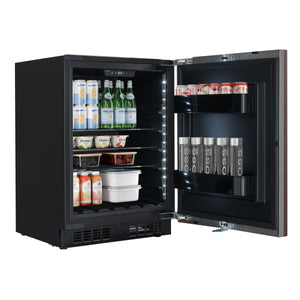 KoolMore 3.7-cu ft Freezerless Refrigerator ( Black )