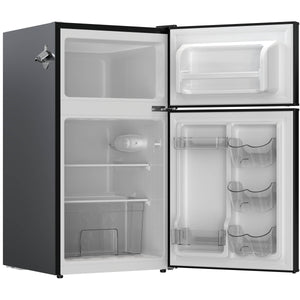 Frigidaire 3.1-cu ft Mini Fridge with Freezer ( Black )