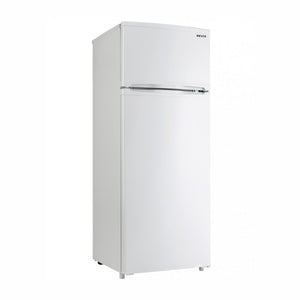 Bevoi 7.3-cu ft Counter-Depth Top-Freezer Refrigerator ( White )