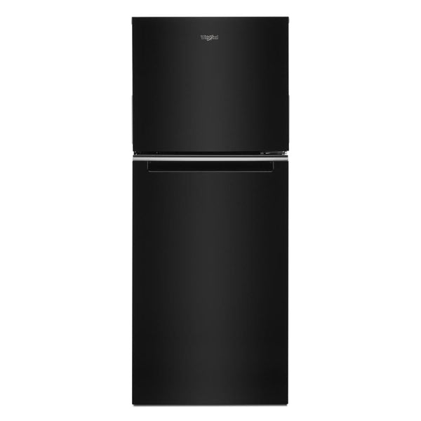 Whirlpool 11.6-cu ft Counter-Depth Top-Freezer Refrigerator ( Fingerprint Resistant Black Stainless )