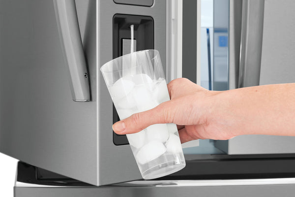 Frigidaire Gallery Standard-Depth 27.2-cu ft 4 -Door French Door Refrigerator with Ice Maker with Water Dispenser ( Fingerprint Resistant Stainless Steel ) ENERGY STAR Certified