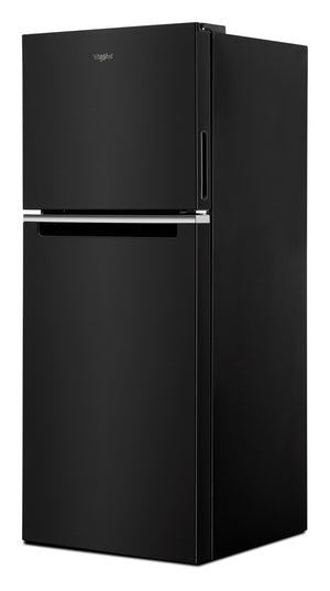 Whirlpool 11.6-cu ft Counter-Depth Top-Freezer Refrigerator ( Black )