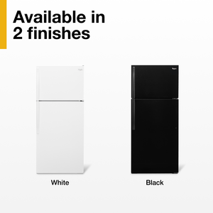 Whirlpool 14.3-cu ft Top-Freezer Refrigerator ( White )