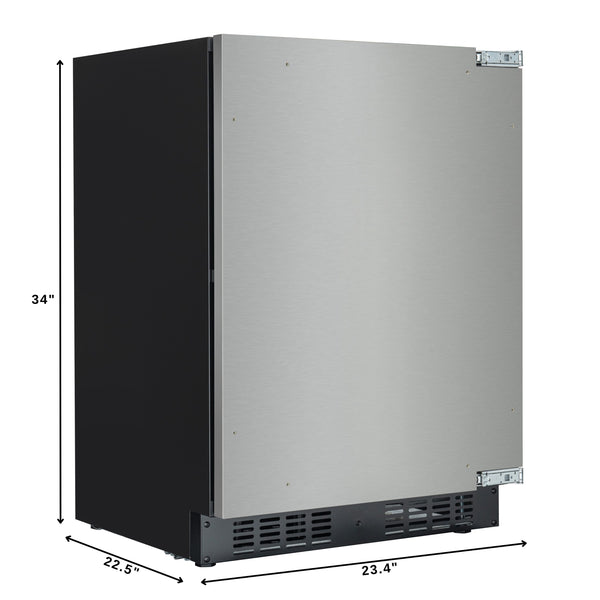 KoolMore 3.7-cu ft Freezerless Refrigerator ( Black )