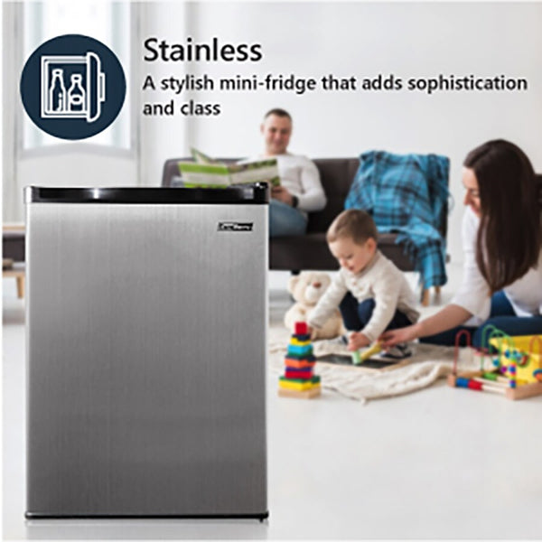 ConServ 2.6-cu ft Mini Fridge ( Stainless Steel ) Garage Ready